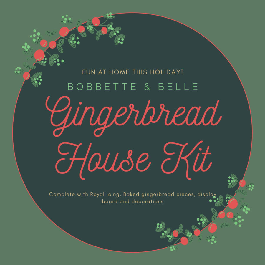 Copy of Red and Green Bordered Cheerful Foliage Christmas Invita