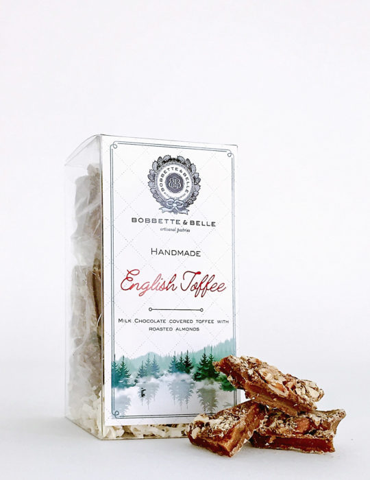 English Toffee Clear Box
