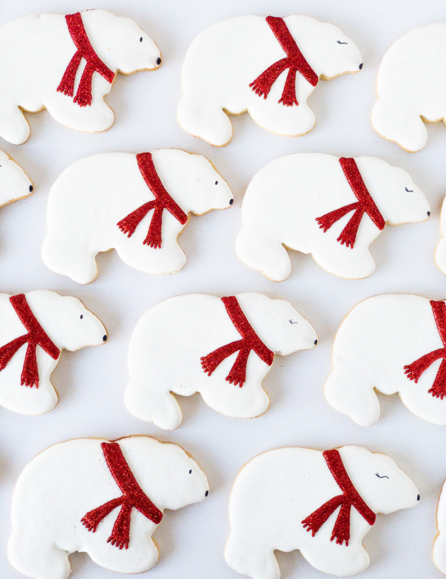 polar bear cookie3